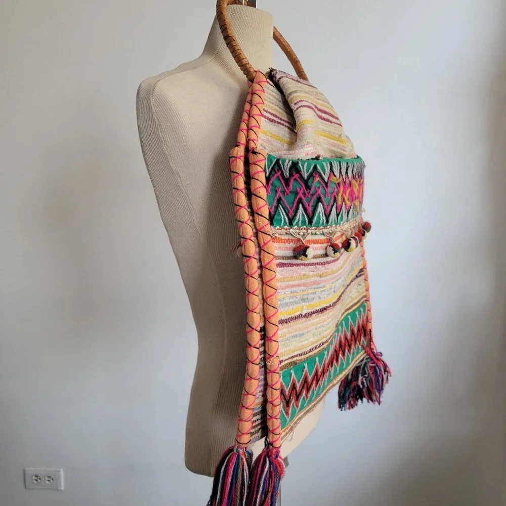 India Banjara Handcrafted Woven Boho Handbag